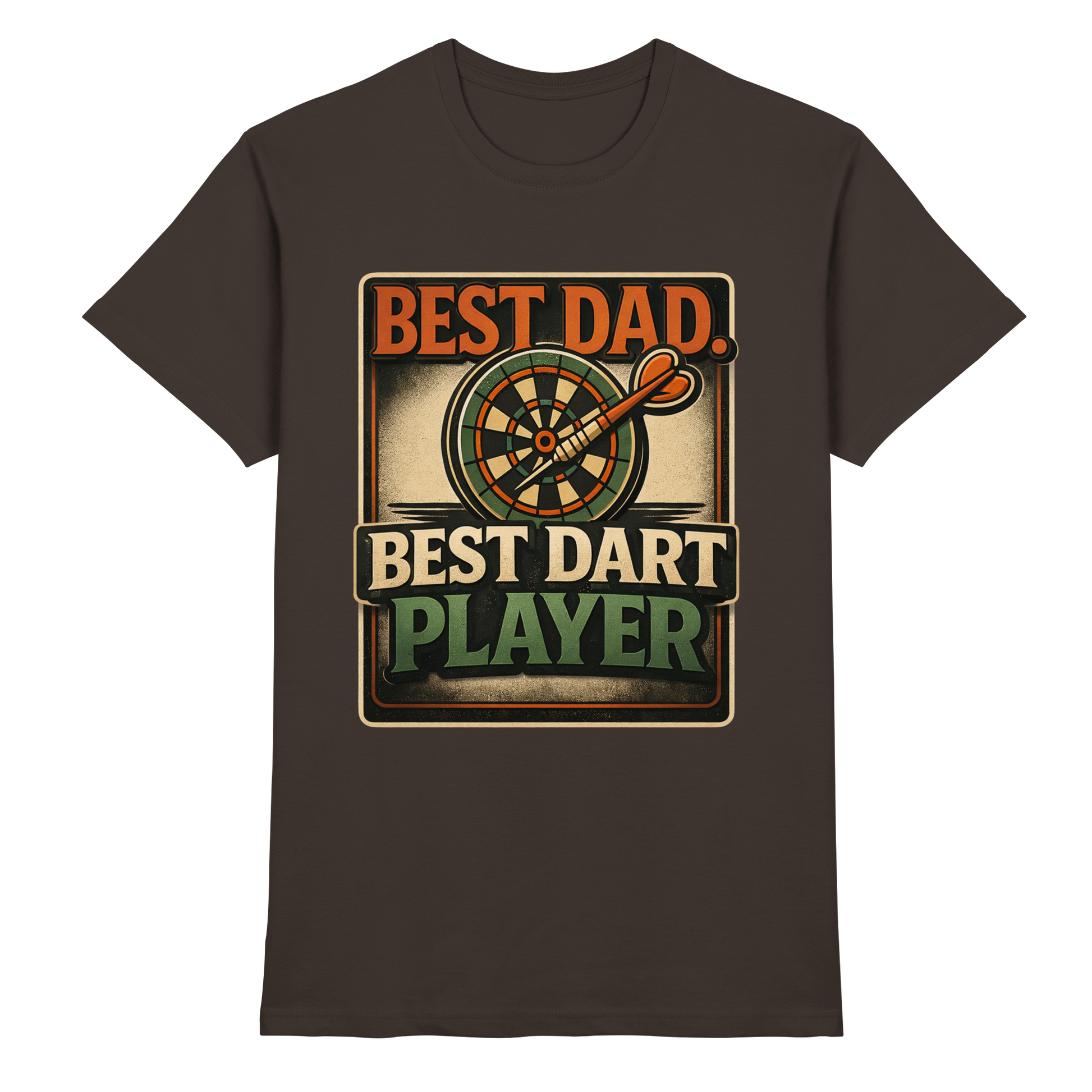 Best Dad. Best Dart Player. - Premium Shirt