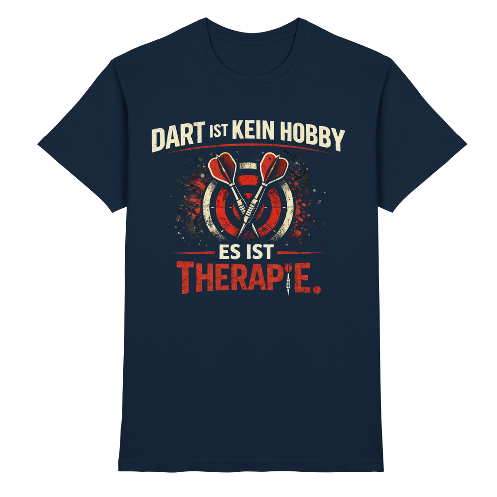Dart ist Therapie - Premium Shirt