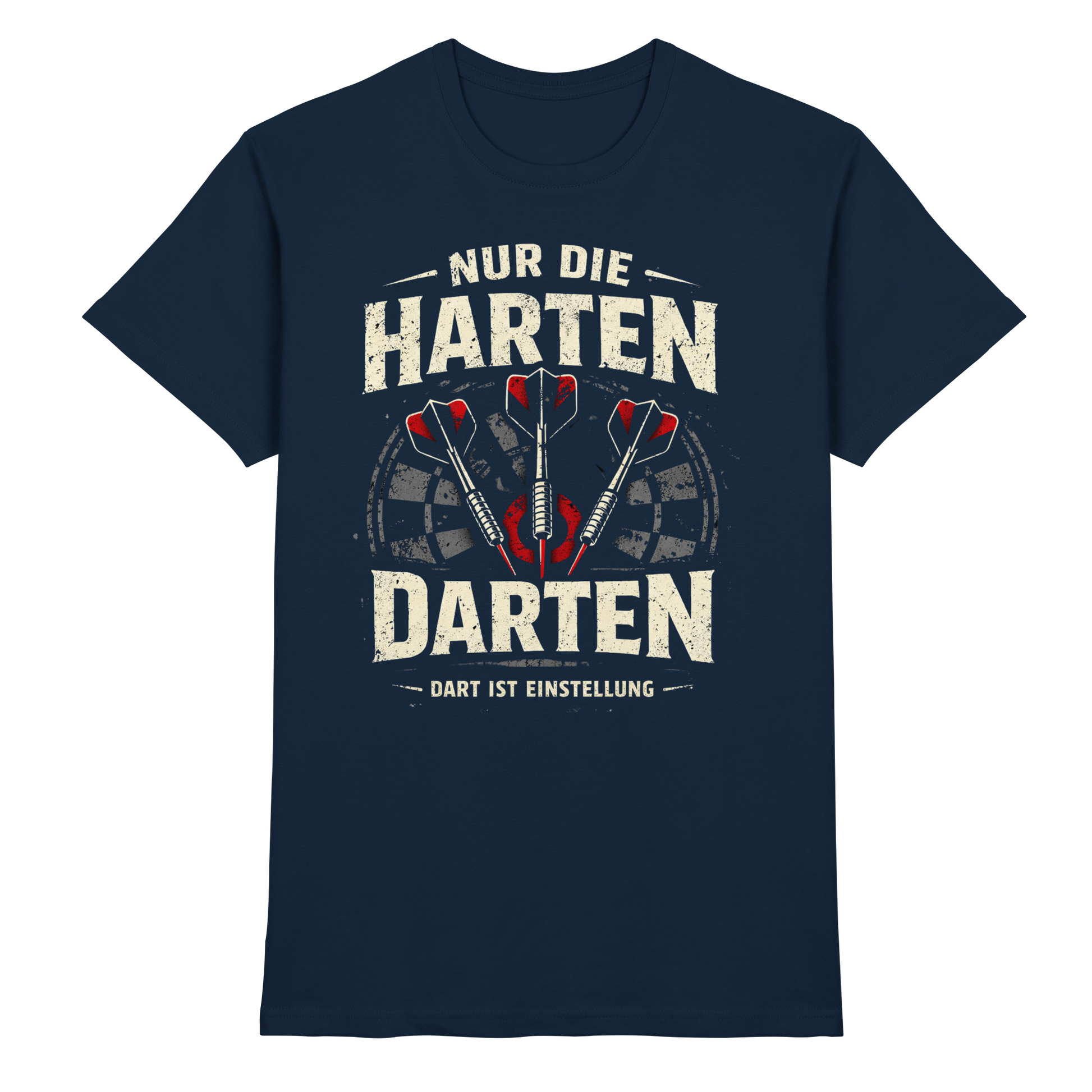 Nur die Harten darten - Premium Shirt