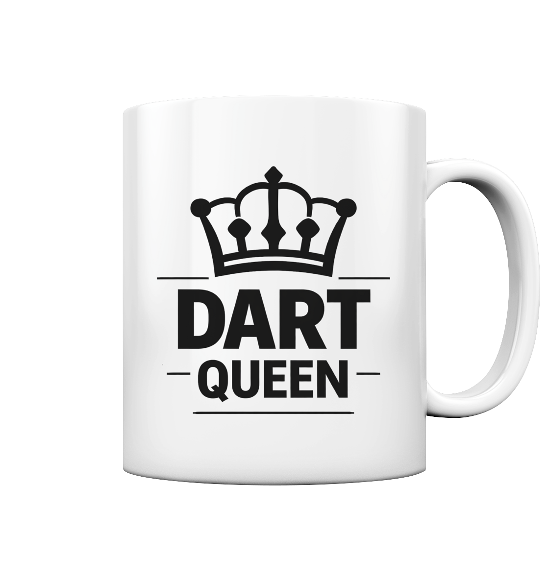 Dart Queen - Tasse glossy